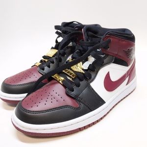 Jordan mids maroon women